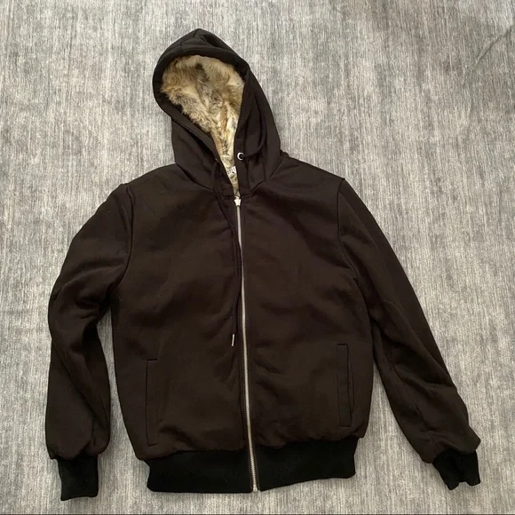 Barney’s New York rabbit fur hoodie - Picture 2 of 11